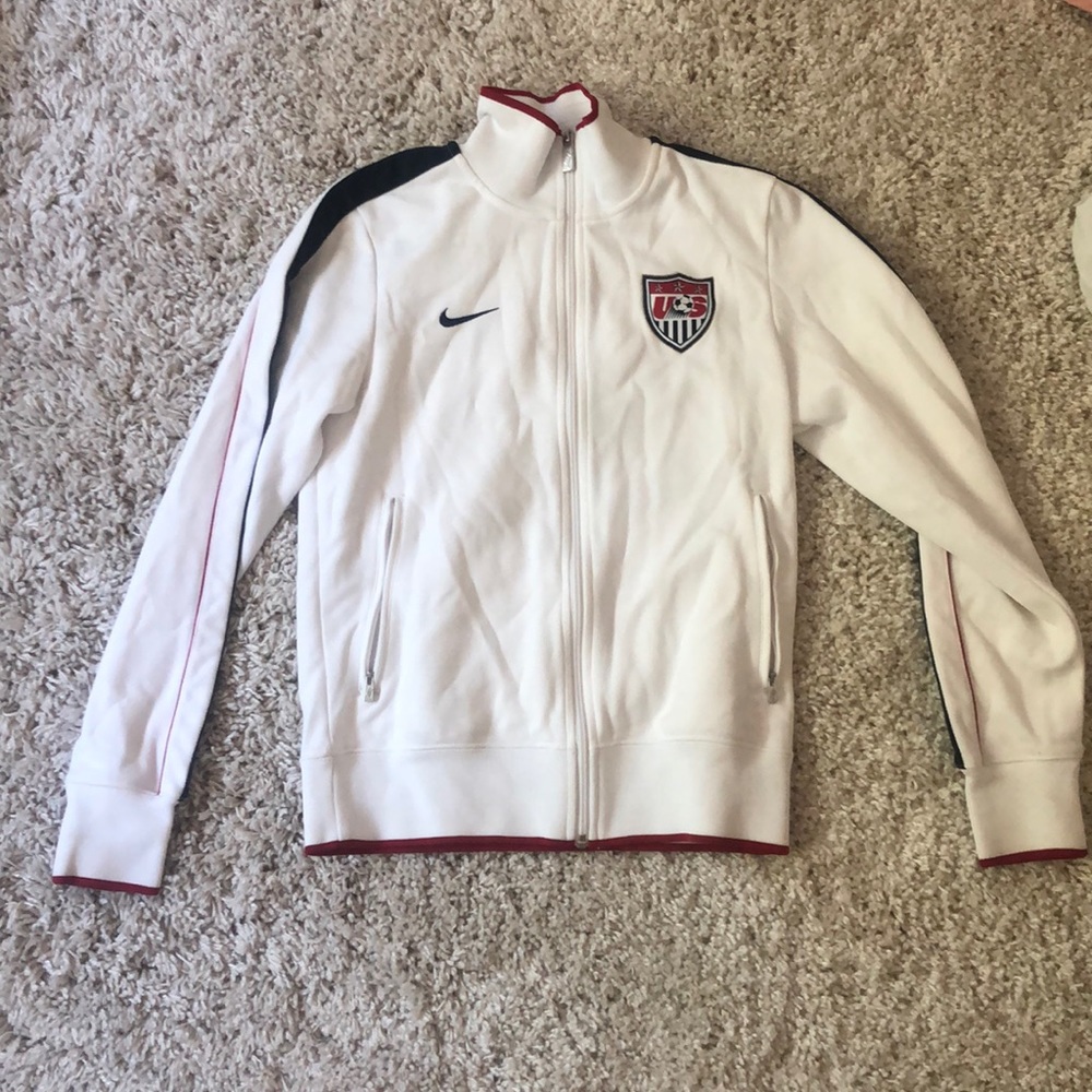 nike USA soccer zip up jacket